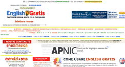 Desktop Screenshot of englishgratis.com